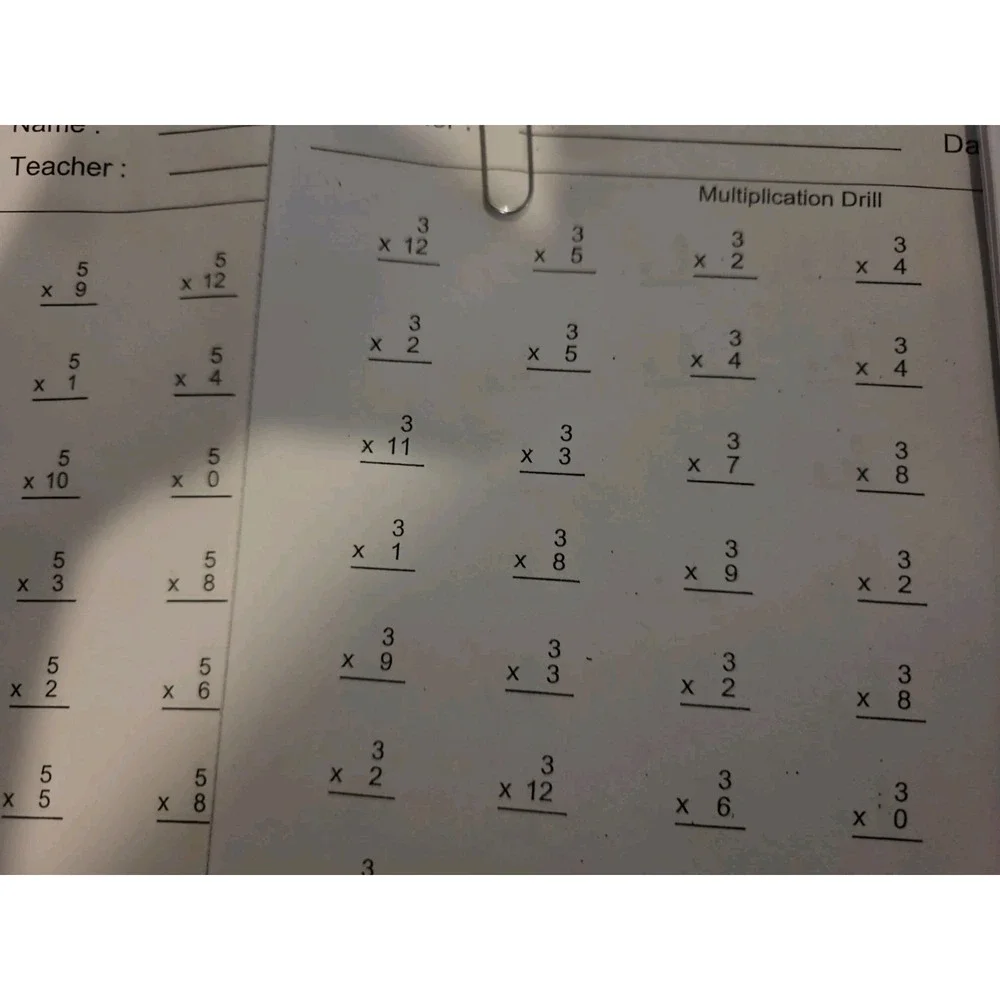 N/A timed tests